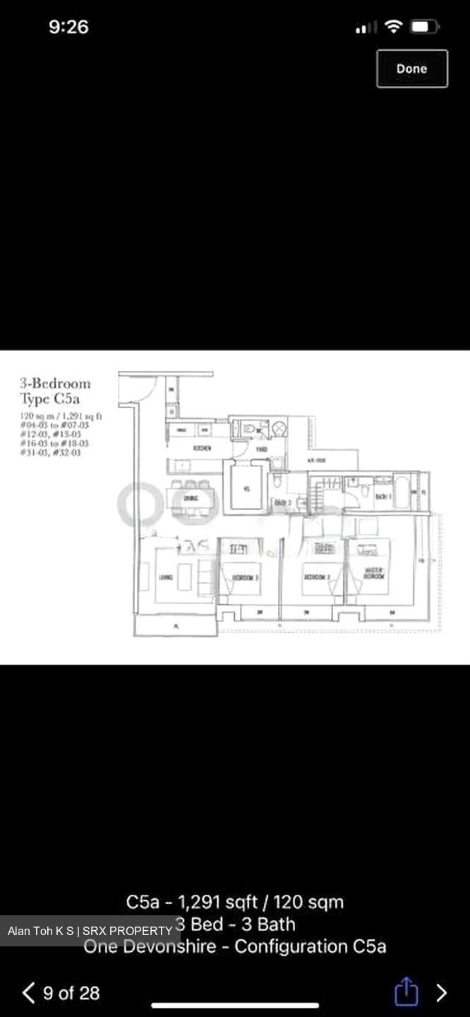 One Devonshire (D9), Condominium #575716201